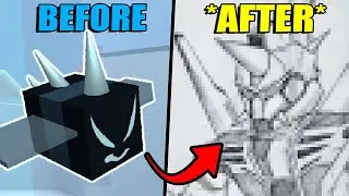 ⚙️Drawing Vicious Bee AS a Mecha! | Bee Swarm Simulator