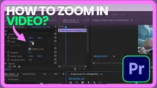 How To Zoom In On A Video Clip In PREMIERE  PRO ¿