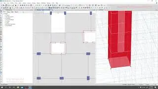31. CSI ETABS v22 2024: Modify Model in Etabs - Draw spandrel using extrude frame to shells
