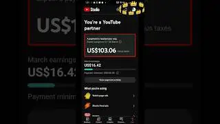 Youtube earning payment 💰✅ 