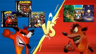 Original Trilogy 🆚 N. Sane Trilogy (DIFFERENCES) [Crash Bandicoot]