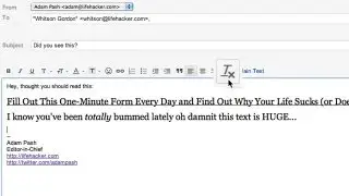 Paste Text Format-Free in Gmail and Chrome