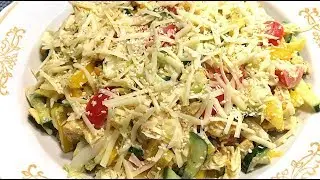 Салат с пекинской капустой и курицей. Пальчики ОБЛИЖЕШЬ/cалат 