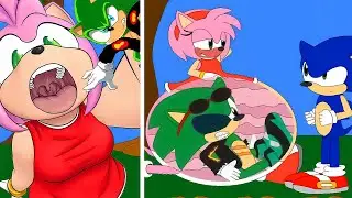 WAIT AMY!! SCOURGE IS NOT FOOD!!! 🤰☠️ (Sonic The Hedgehog Feast)