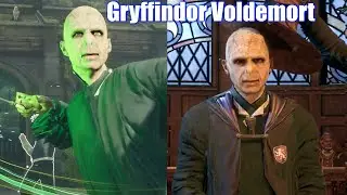 Voldemort joins Gryffindor & casts Avada Kedavra on Classmates - Hogwarts Legacy