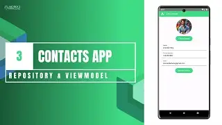 Contacts App in Jetpack Compose using Kotlin | Part 3 - Repository & ViewModel | Android Knowledge