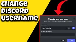 How To Change Discord Username