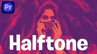 How To Make a Halftone Pattern in Premiere Pro