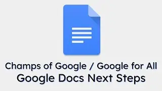Docs Next Steps