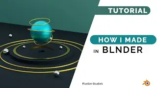 How to create dynamic 3d object in blender - Tutorial