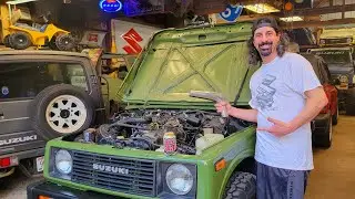 Setting Ignition Timing with Light - Suzuki Samurai Engine - Distributor adjustment