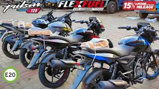 Unloading New Bajaj Pulsar 125Fi 2023 Model 🔥 Direct For Truck 😱 New Pulsar 125Fi 2023 Model