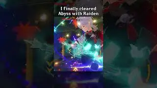 I FINALLY CLEARED ABYSS WITH RAIDEN