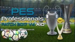 PES PROFESSIONALS PATCH V4 PES 2017 DOWNLOAD