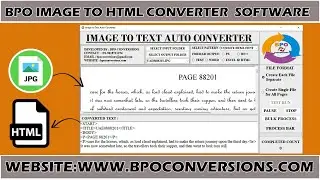 Image to html converter software for pc  convert image to html