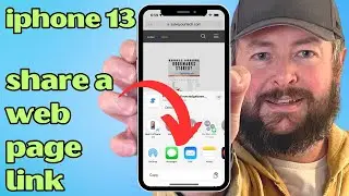 How to Share a Web Page Link on an iPhone 13 - Step by Step