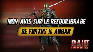 Mon Avis sur les Buffs de Fortus & Angar ! - Raid Shadow Legends