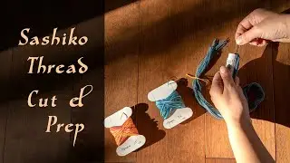 Sashiko Thread Preparation - Two Ways to Avoid Tangling