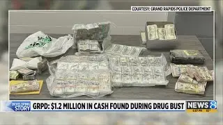 GRPD: $1.2 million in cash found during drug bust