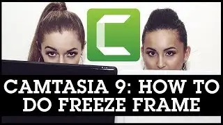 Camtasia 9 How to Do Freeze Frame or Extended Frame