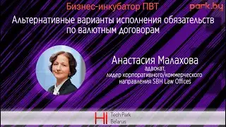 Альтернативные варианты исполнения обязательств по валютным договорам - Анастасия Малахова