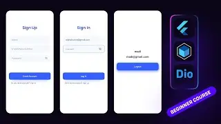 Register & Login - Bloc, Rest API, Dio, Clean Architecture