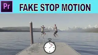 Fake Stop Motion Effect - Adobe Premiere Pro Tutorial