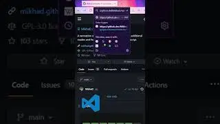 Github repo in online VScode editor