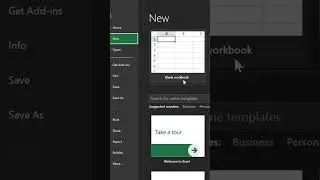 How to Get to Project Management Templates in Excel