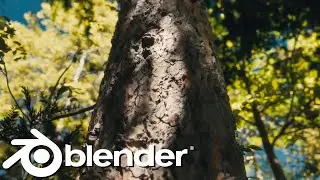 Close-Up Ready realistic Tree library for Blender