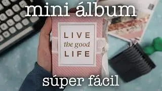 MINI ÁLBUM SÚPER FÁCIL │ SCRAPBOOKING │ AUBURN LANE