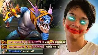 SATANIC's Slark  Really Made the Bristleback Player Cry