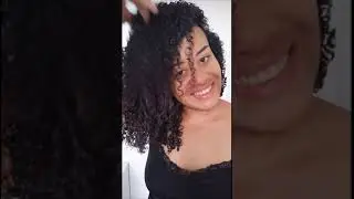 FINALIZAÇÃO CABELO CRESPO  |  #Shorts