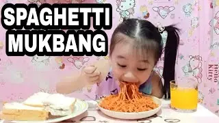 SPAGHETTI MUKBANG +shout out | Annica Tamo