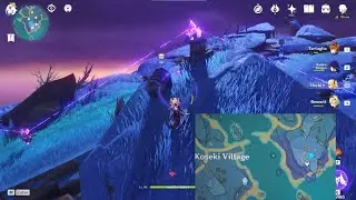 How to solve the puzzle  East to Koseki Village - Genshin Impact