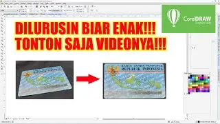 BELAJAR MUDAH TUTORIAL COREL DRAW MELURUSKAN ATAU MEMBUAT FOTO MENJADI TERLIHAT PROPORSIONAL