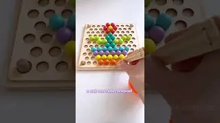 Цветные шарики Монтессори 