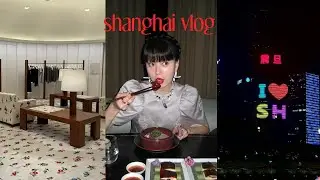 Shanghai Vlog: best place to shop, hakkasan dim sum, shanghai outfit & discovering cute brands