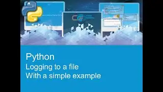 Python - Logging. With a simple example.