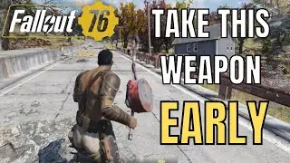 THIS WEAPON IS SO FUN AND YOU CAN GET IT EARLY IN FALLOUT 76