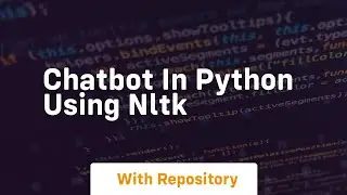 chatbot in python using nltk