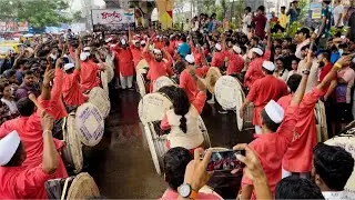 Kadak Performance 🔥| Aaradhya Dhol Tasha Pathak, Mumbai | Kalachowki Cha Mahaganpati Aagman 2023