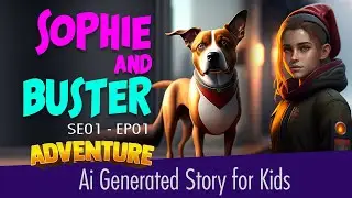 Sophie & Buster Adventure | Best AI Text To Animated Video | Make Video With AI 2023 | Kids Story