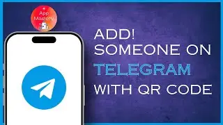How To ADD Someone On Telegram With QR Code !! Easy Guide 2024