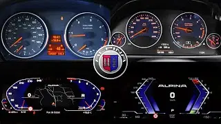 Alpina d3 & b3 – ACCELERATION Battle – (e90 vs f30)