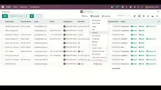 EnterpriseMate Backend Theme - Group By List View Expand/Collapse Odoo