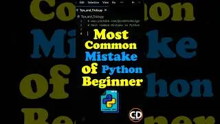 Most Common Mistake In Python Beginners Make 