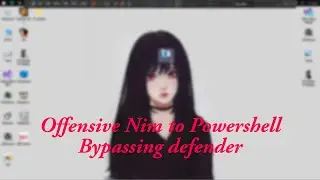 Offensive Nim to Powershell | Getting interactive pty reverse shell | Bypassing Defender