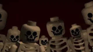 LEGO Skeletons Berserk meme