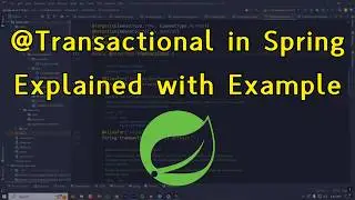 transaction propagation and isolation in spring @transactional